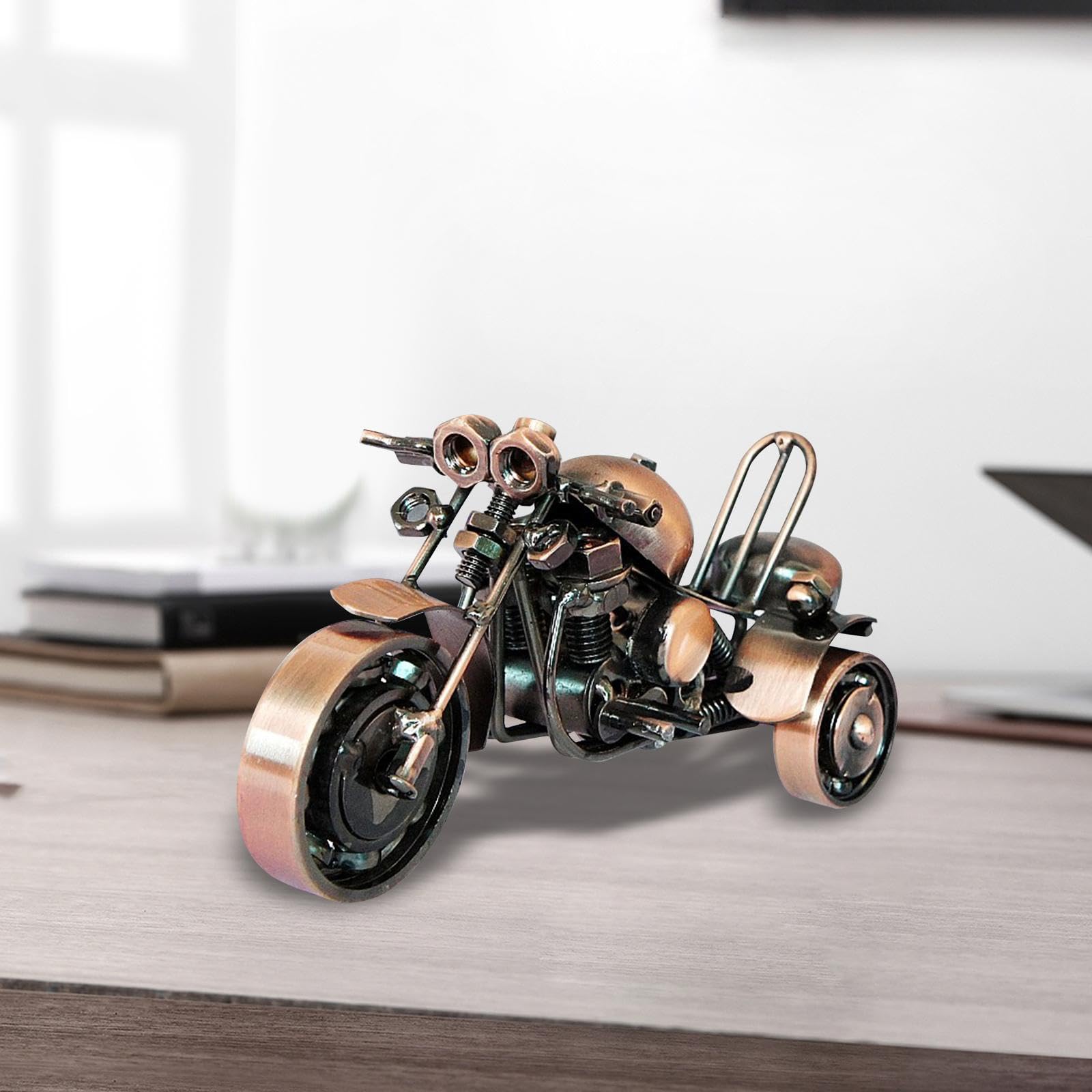 シルバー 銀製 三輪車 金属工芸 銀細工 置物 ガラスケース入 Amazon.co.jp: DeeRace 金属三輪オートバイ置物像レトロ工芸品古典的な