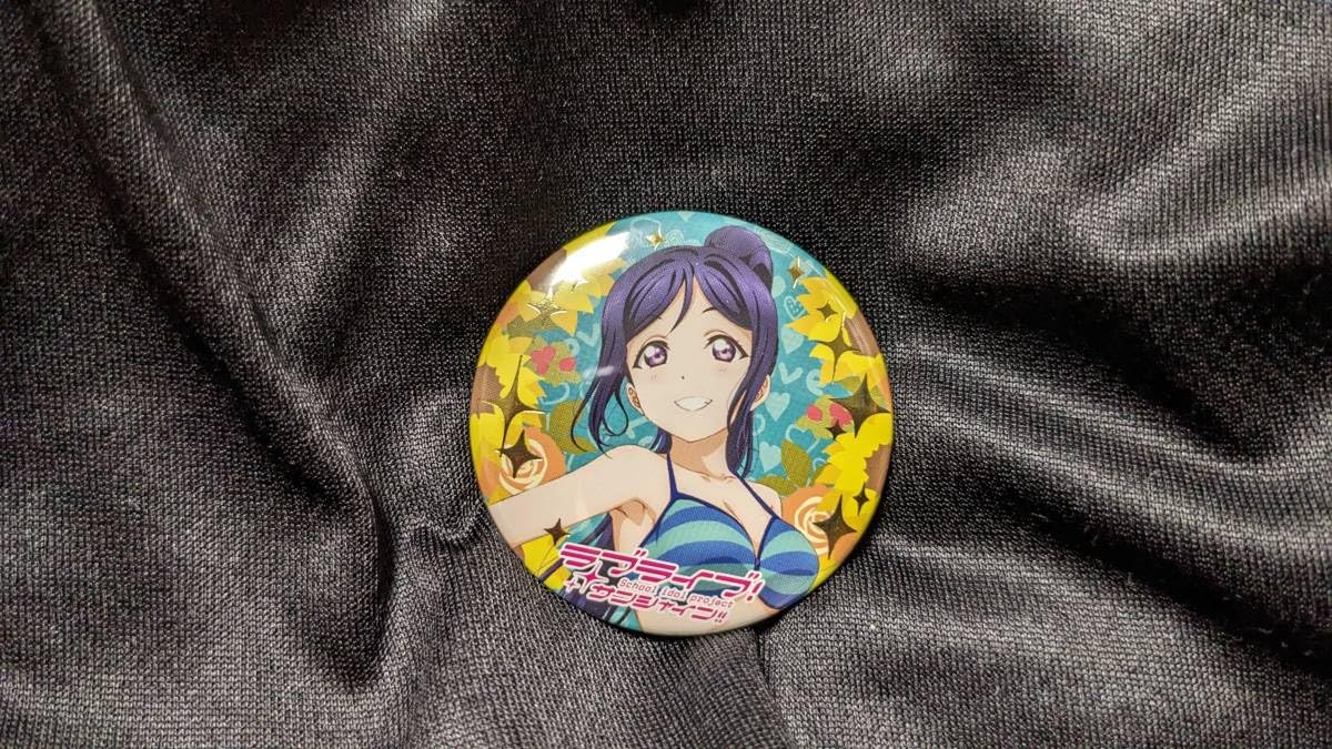 Amazon.co.jp: 入手困難品缶バッジ 松浦果南水着 ラブライブ 