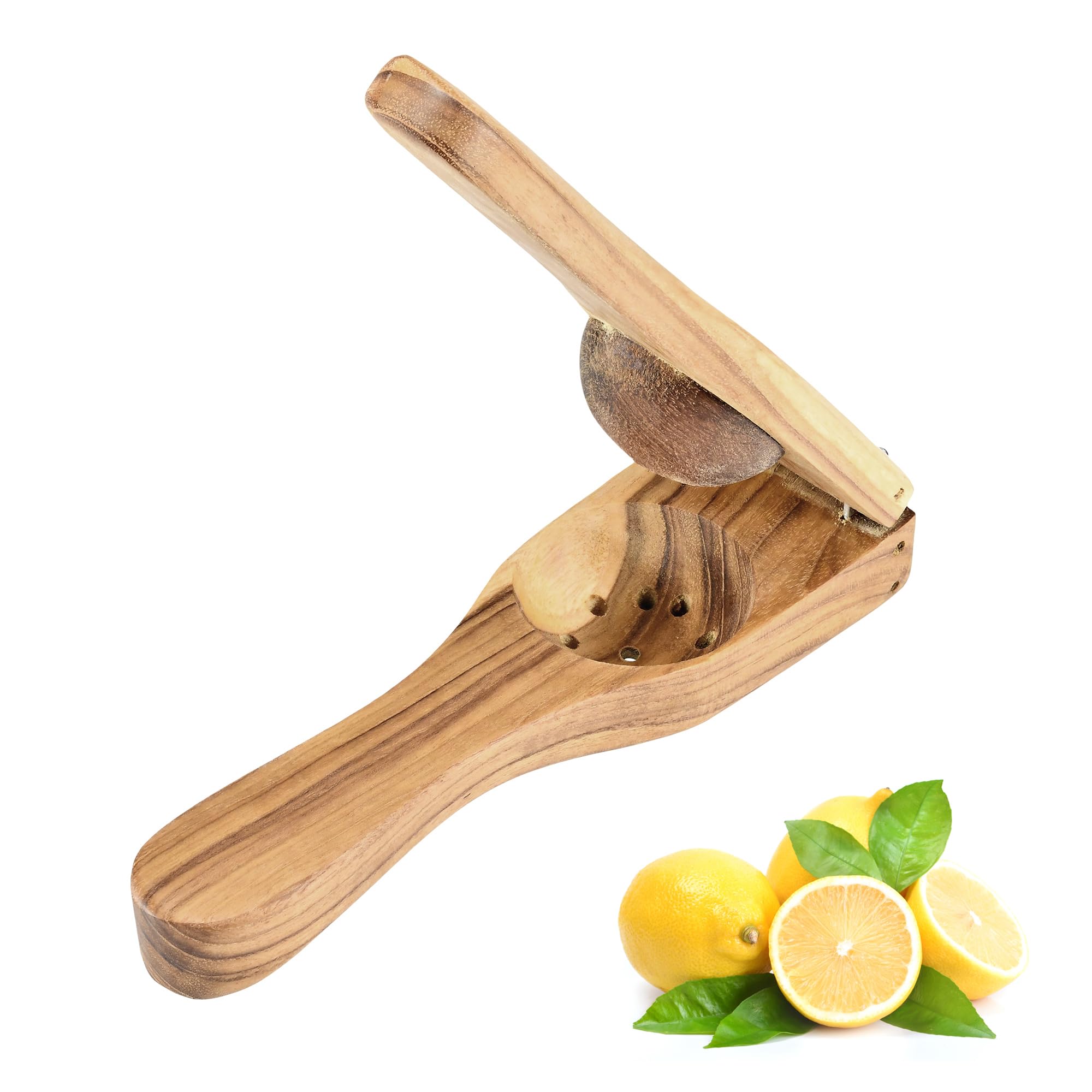 Amazon.com: AeraVida Handmade Teak Wood Manual Lime Lemon Hand
