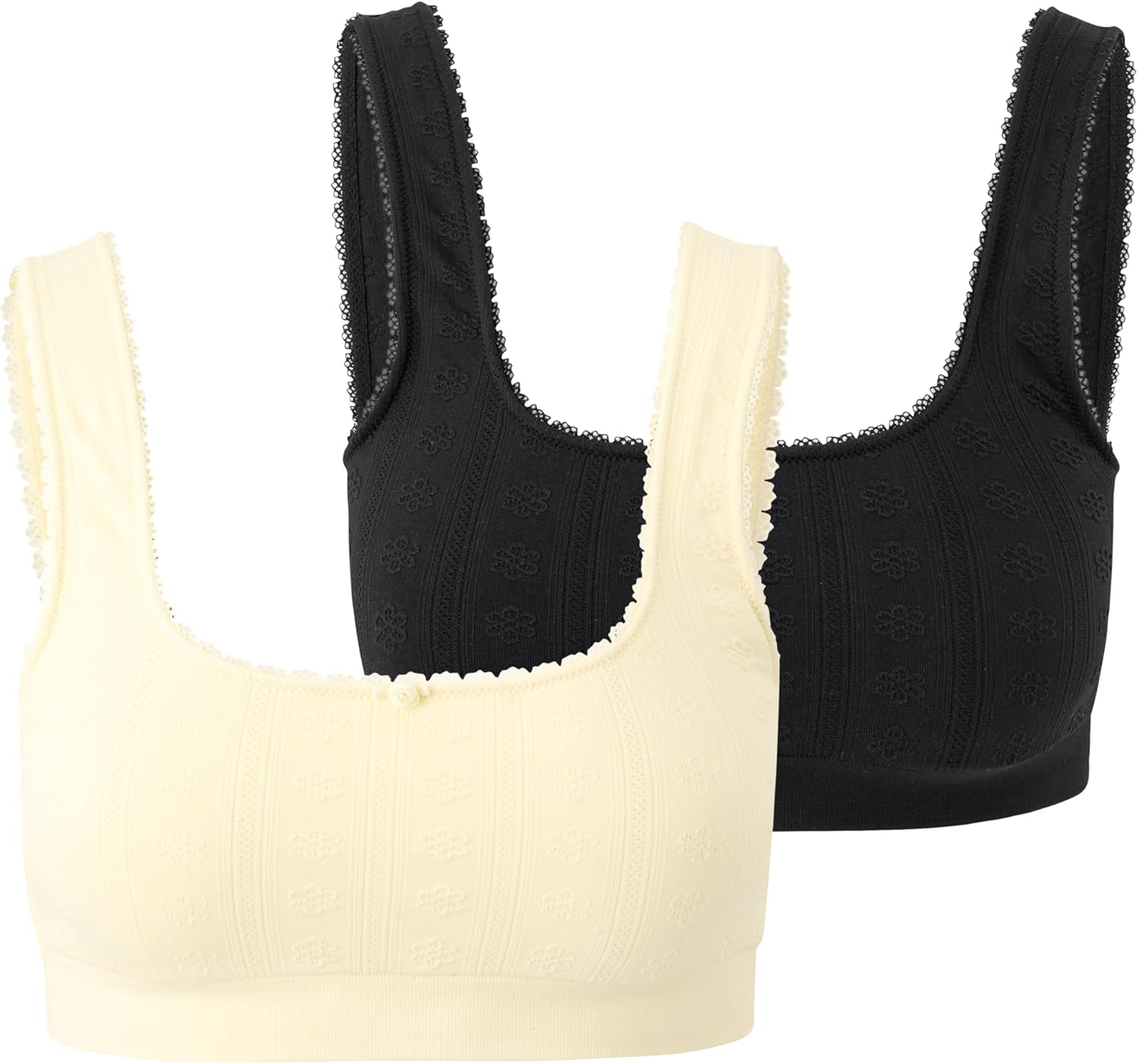 Florence by Mills Women's Seamless Pointelle Bra