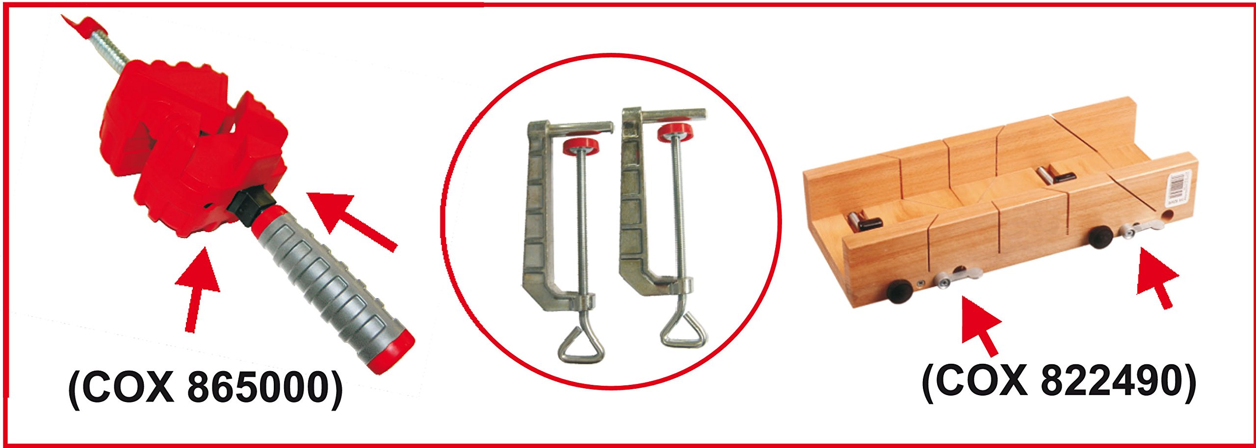 Connex COXT864020 Serre-joints de table