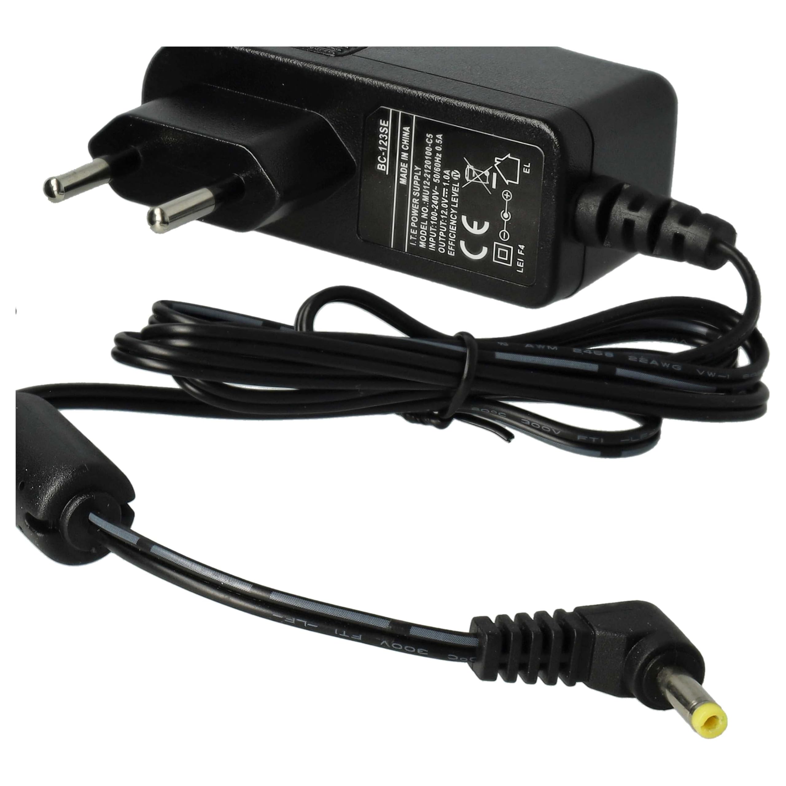 vhbw Chargeur Compatible avec Vertex VXA-300 Pilot III Batteries de Radio - Socle + Prise, 7,2 V, 0,4 A