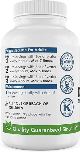 Miniatura 3 de UTI Slip D-Manosa - Cápsulas vegetales de fuente orgánica sin OMG, 90 unidades (500 mg)