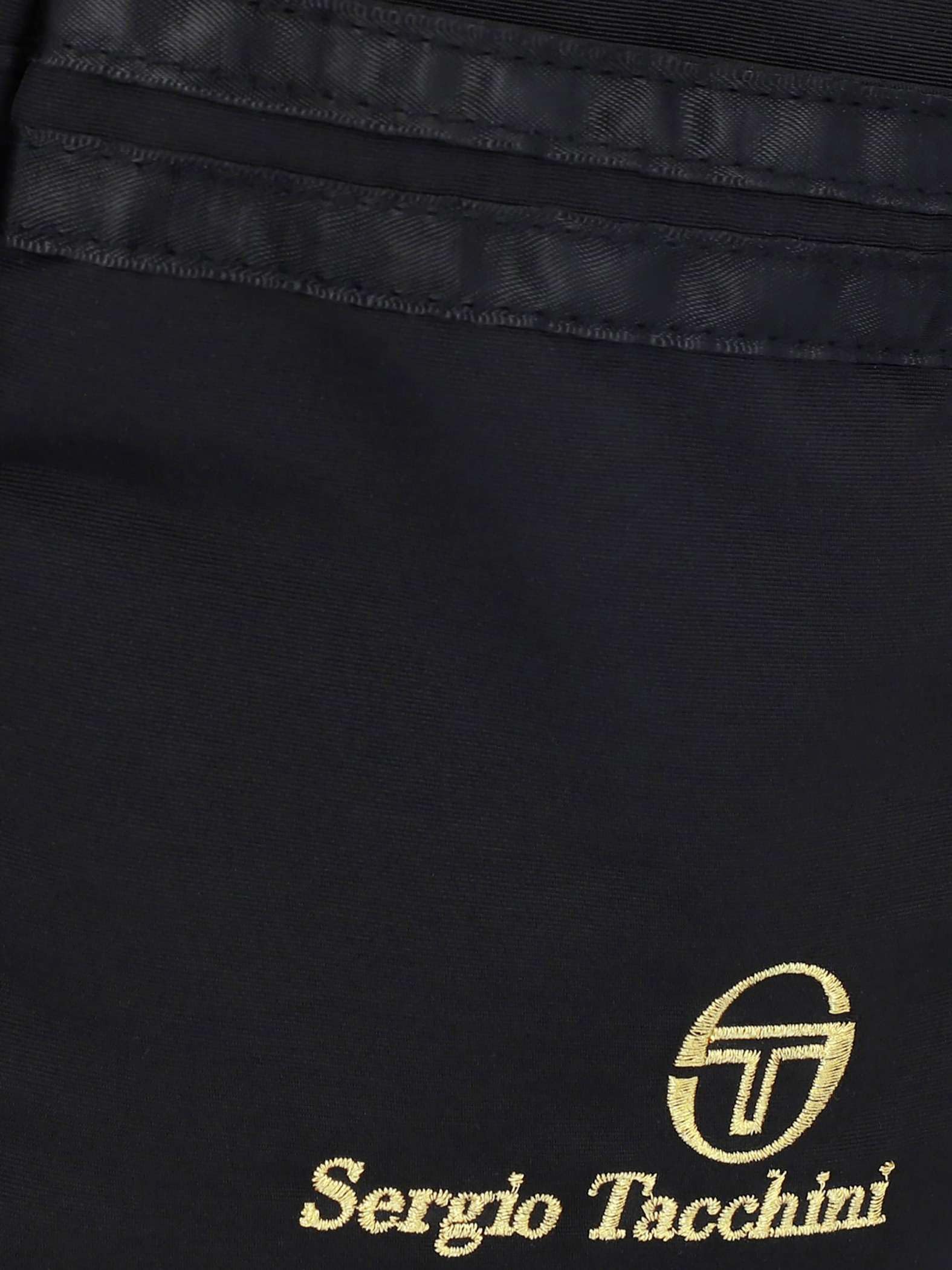 Sergio Tacchini Hombre Bolso Bandolera Sarchi, Black, One Size