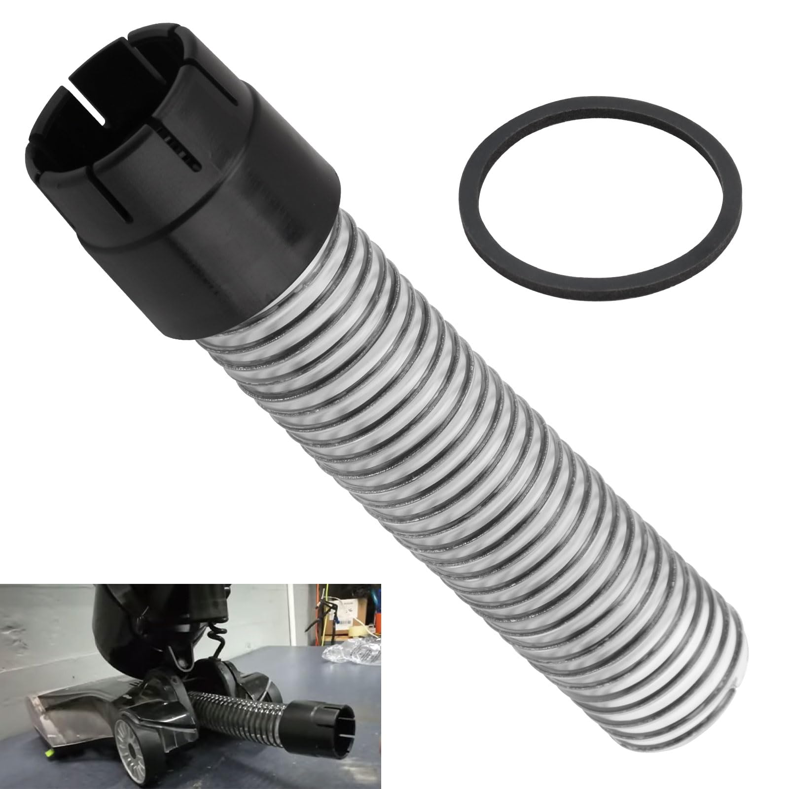 Photo 1 of 1608844 Vacuum Lower Hose Assembly Compatible with Bissell Lower Hose Replacement-1608844 Vacuum Cleaner Hose for 1650 16501 16502 16508 1650A 1650C 1650P 1650R 1650W 160-8844
