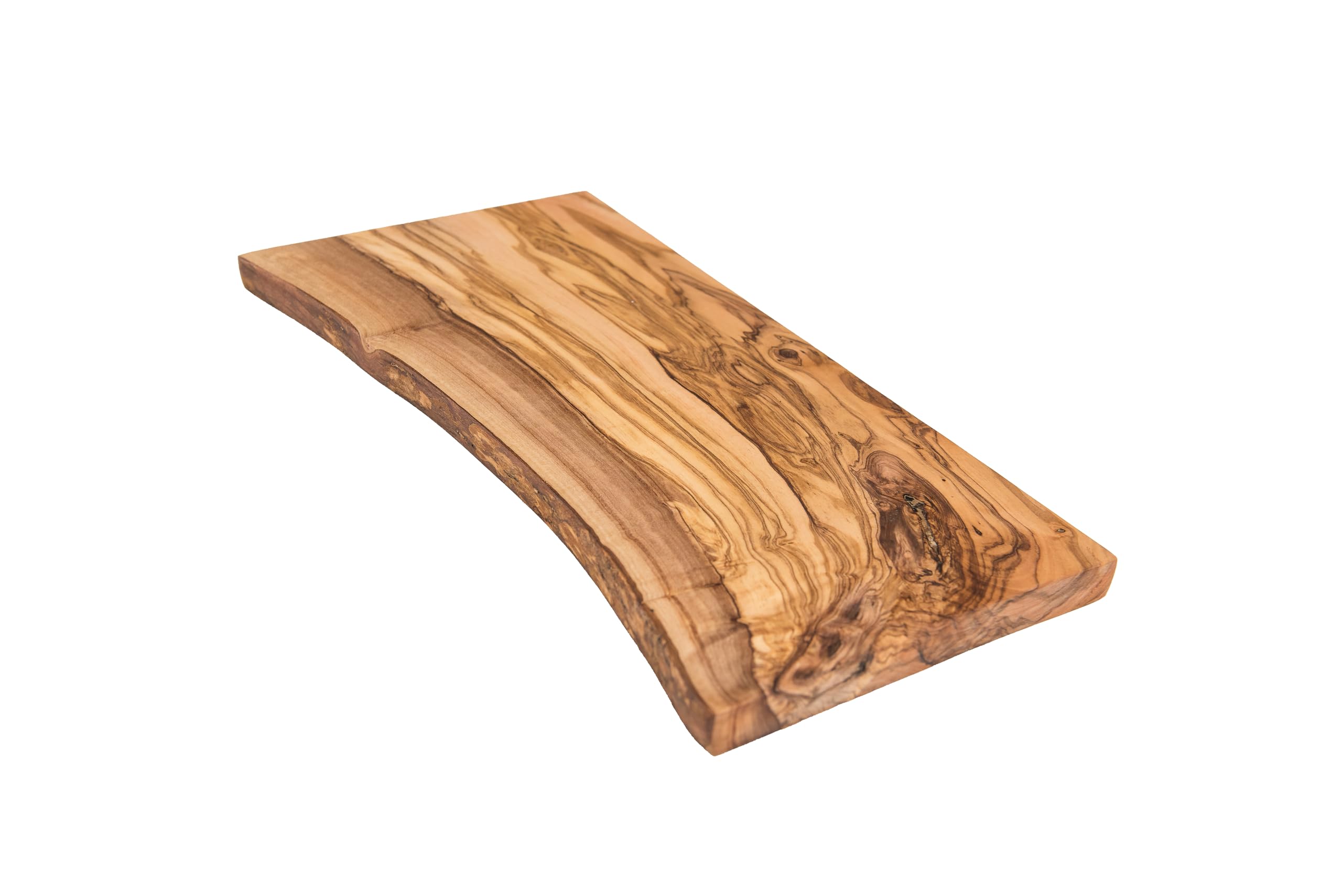 Lipper International Olive Wood Rustic Serving/Cutting Board