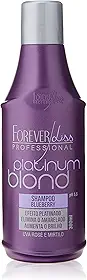 Forever Liss Shampoo Platinum Blond Matizador Roxo 300Ml