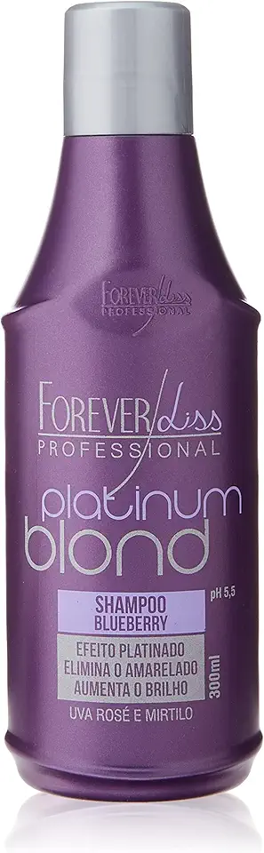 Forever Liss Shampoo Platinum Blond Matizador Roxo 300Ml