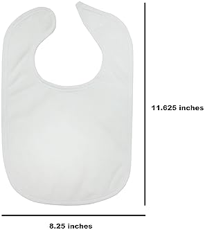plain bibs to decorate