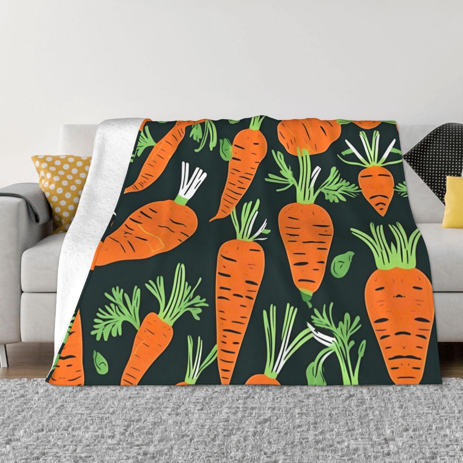 Couverture microfibre de qualité supérieure fini sans couture lit double