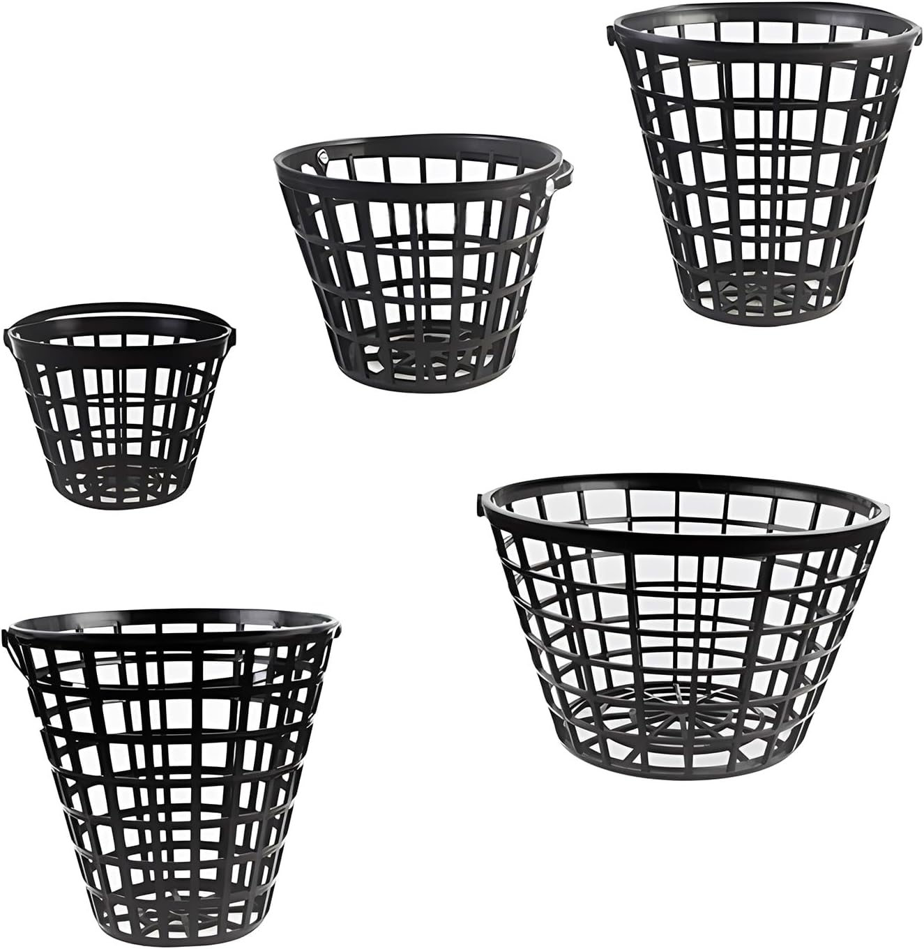 Balls Bucket Balls Basket with Handle Balls Storage Bucket Basket Golfball Container Carrier