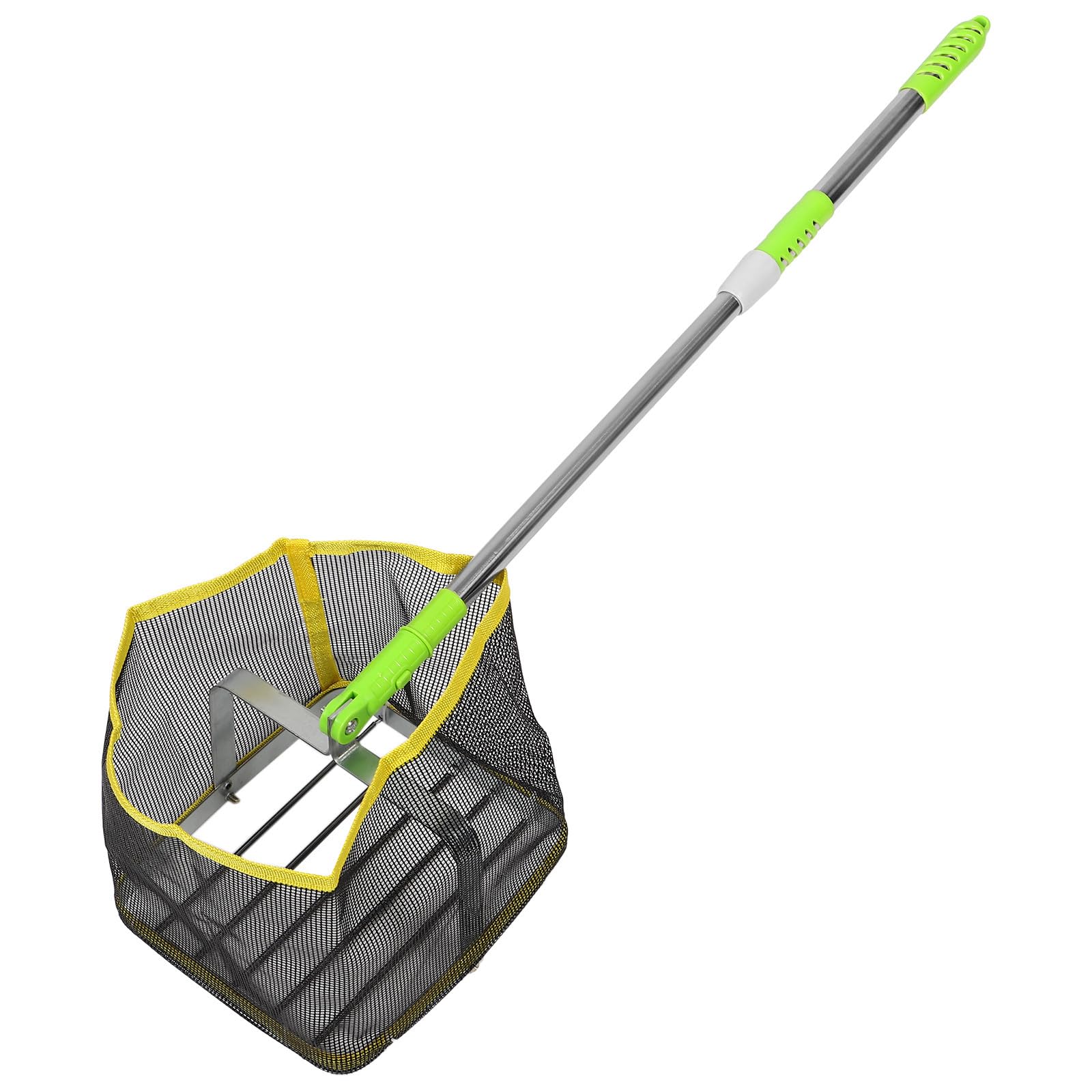 ABOOFAN Ramasse-balles Collecte Facile et Rapide Couleur Aléatoire Portable Télescopique en Acier Inoxydable et Nylon de Tennis de Table pour Terrains de Jeux