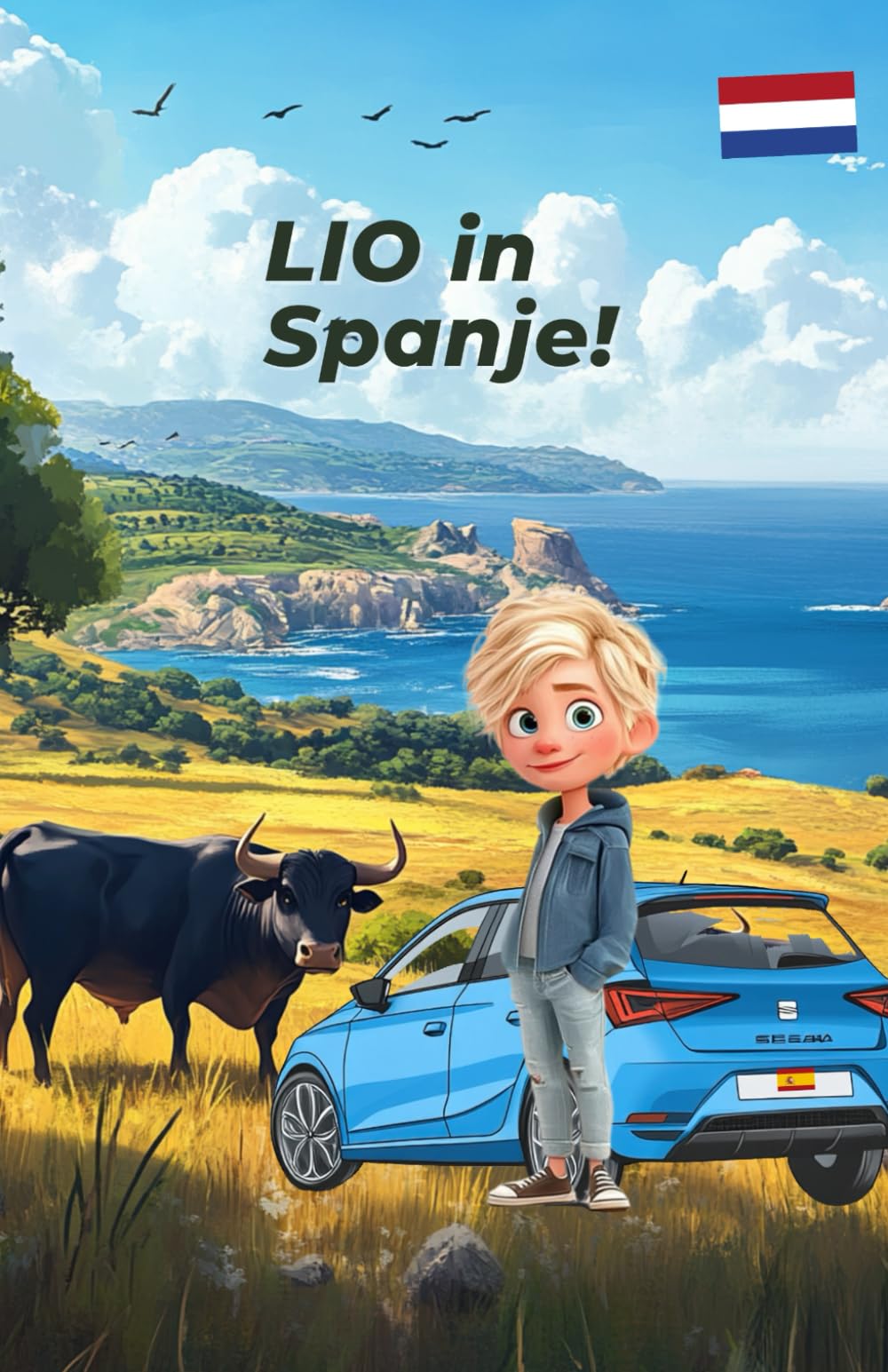 LIO in Spanje!: Kleur- en leerboek voor kinderen vanaf 8 jaar