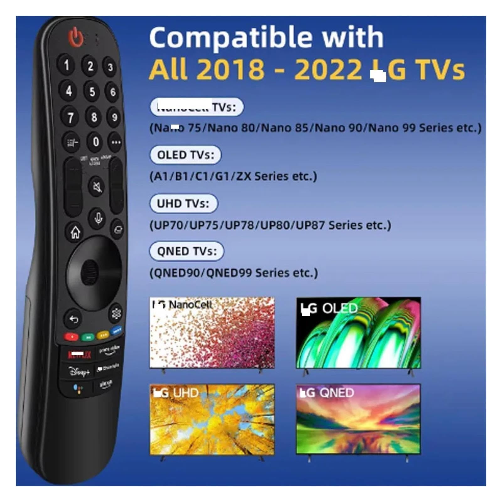1 szt. Zamienny pilot Magic MR22GA/GN do Smart TV