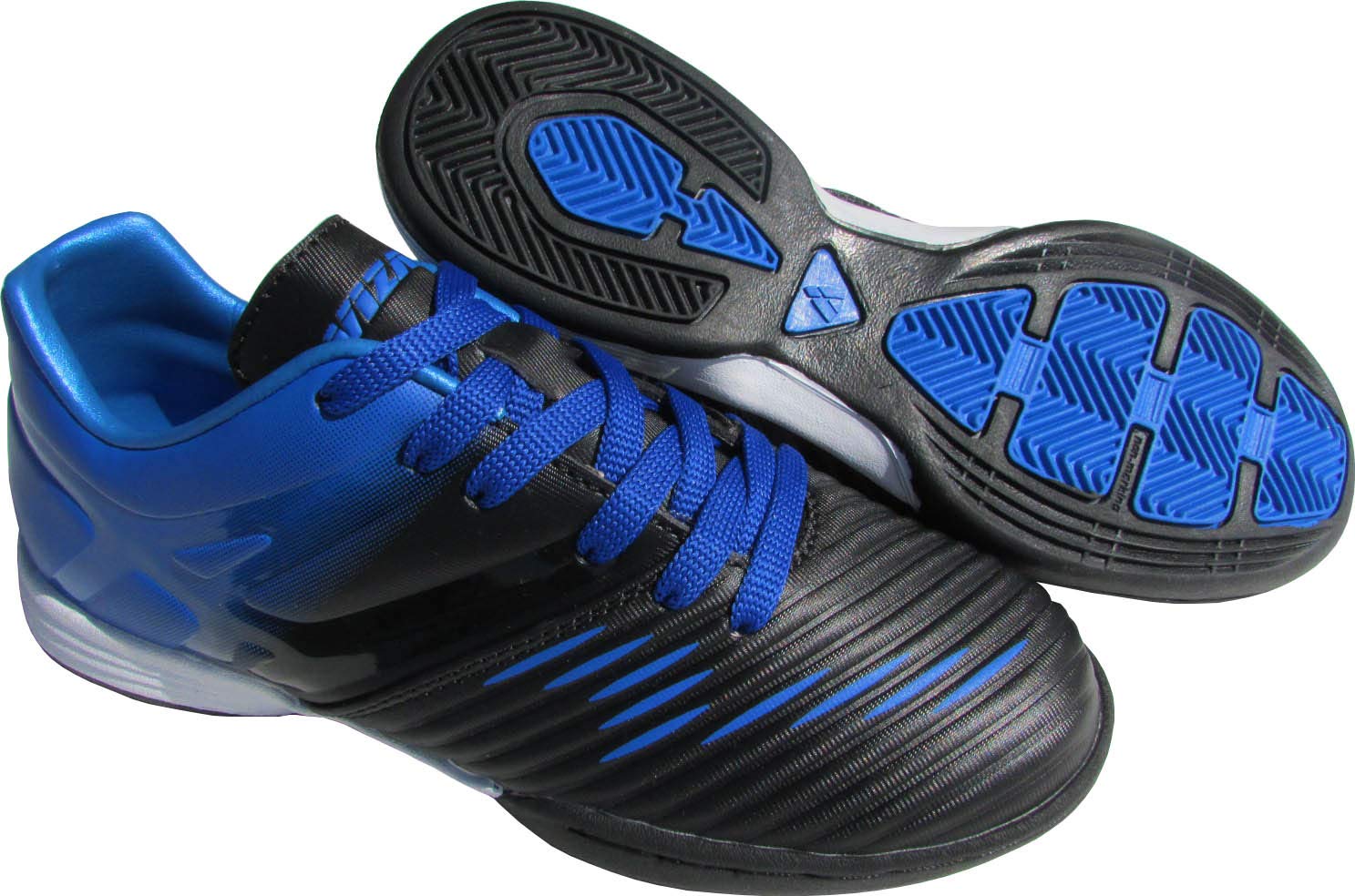 Vizari Liga Indoor Football Shoes for Kids | 100% Synthetic and Machine Washable Indoor Cleats with Rubber Sole | Durable and Comfortable for Boys and Girls | Ideal for Indoor Soccer and Futsal