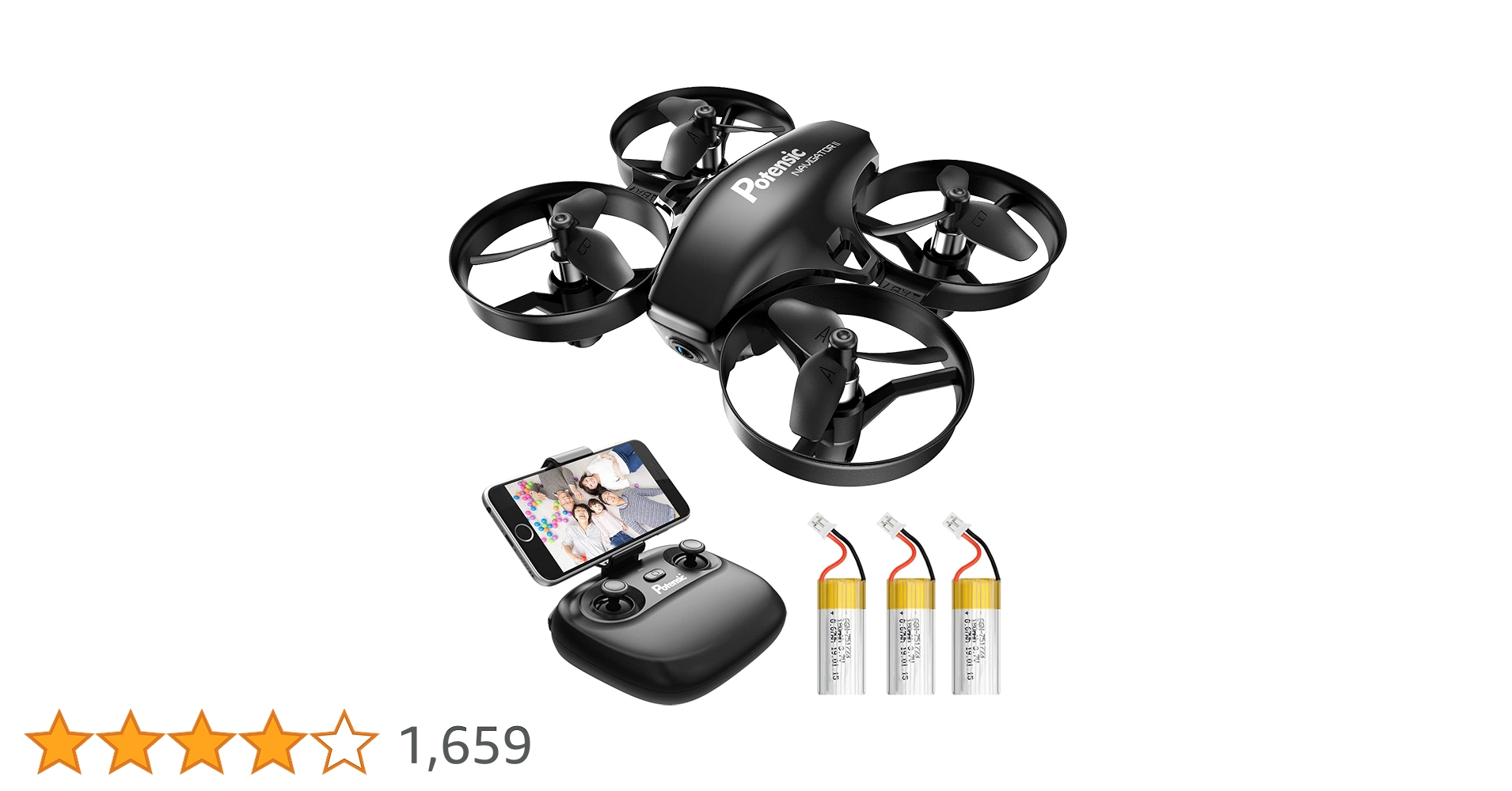 Amazon.co.jp: Potensic ドローン カメラ付き 小型 ミニドローン