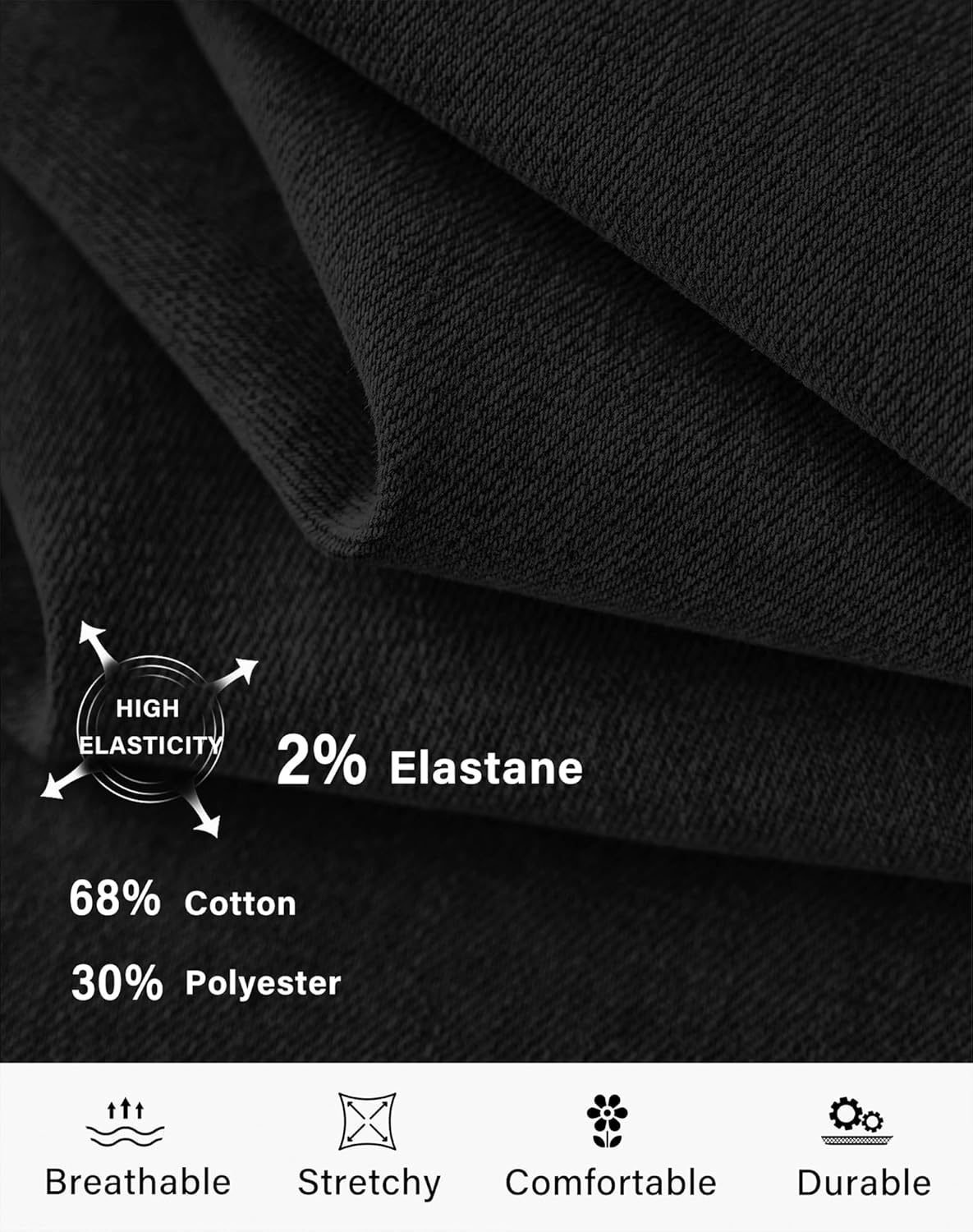 roswear Skinny Jeans for Women High Waisted Stretchy Front Seam Vintage Denim Pants - Image 5