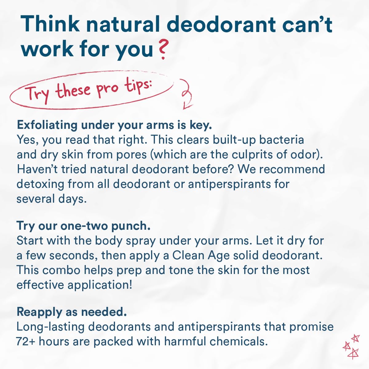 Clean Age - Aluminum Free Deodorant & Body Spray for Whole Body - Cedar 4oz - Clean Deodorant and Body Spray for Teen Boys and Girls - With AHA Fights Body Acne-Formula Specific Body Spray for Teens thumbnail 6