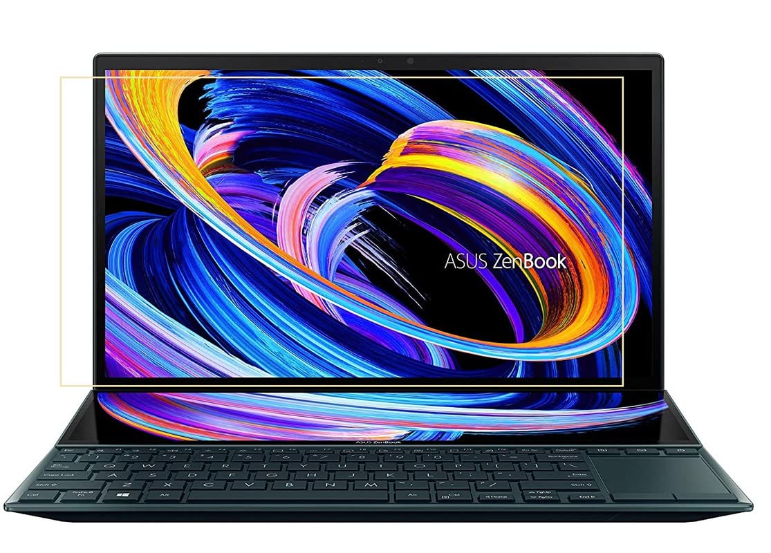 BlueMart [ Pack of 1] Edge to Edge Screen protector Compatible With CTXX ASUS ZenBook Duo 14 Laptop [14 inch] [9H Hardness] (B09MLSC8KY) Amazon Price History, Amazon Price Tracker