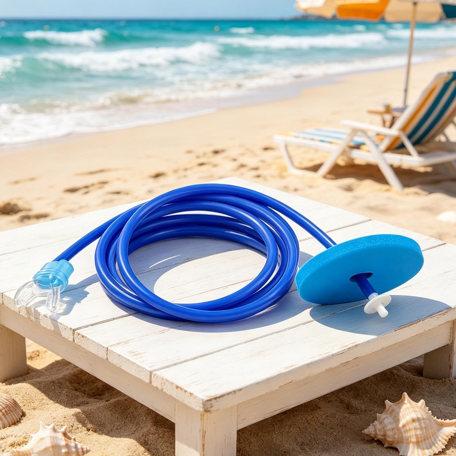 Rurka do nurkowania dla dorosłych, pełny sprzęt do respiratora suchego - rurka oddechowa z zatyczkami do uszu i klipsem na nos, na plażę basen jezioro rzeka podwodny trening na kolanach