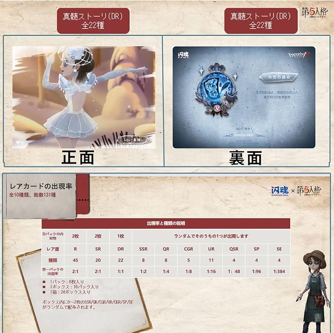 Identity V Cartas de Colección Edición Premium Vol.1 miniatura 8