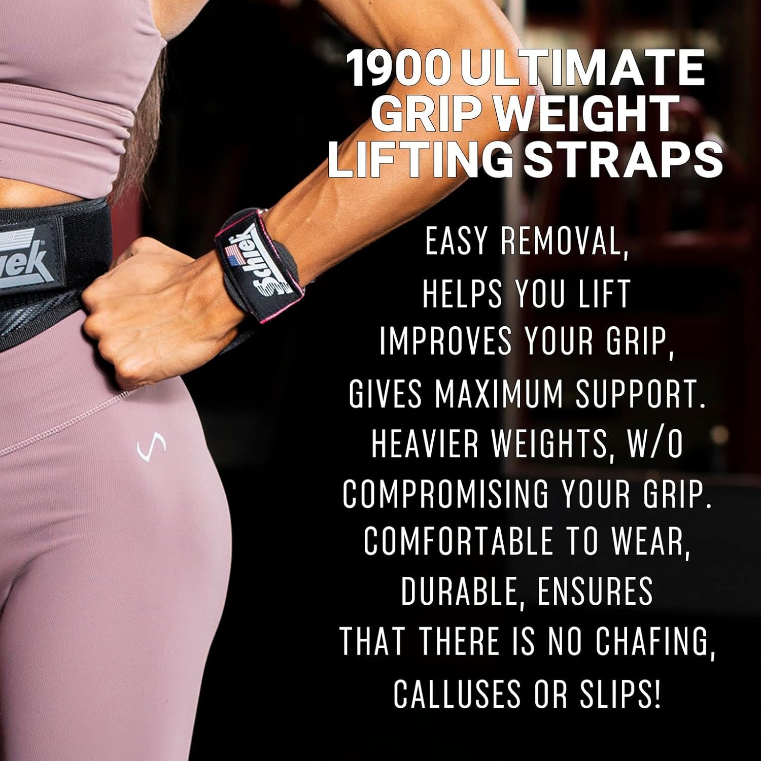 Schiek Model 1900 Ultimate Grips - Pink - Small