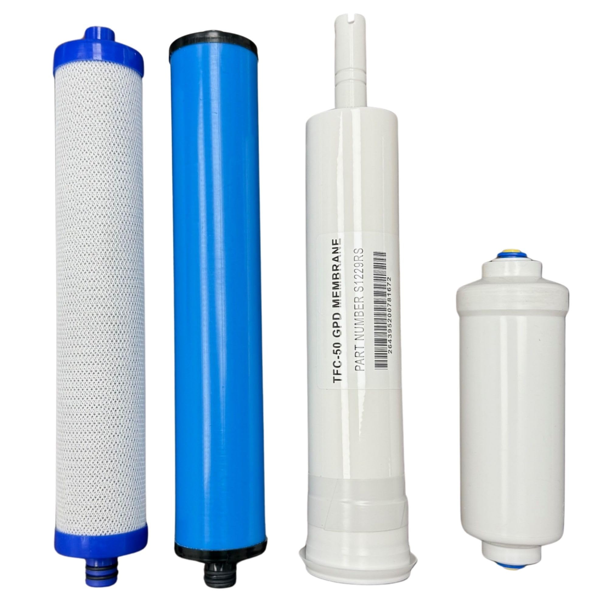 435 R.O. Pre & Post Filters with Membrane Set for TFC-25D , TFC-4, TFC-435 - Compatible Water Filters by IPW Industries Inc