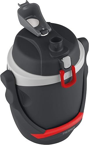 Miniatura 4 de Thermos Botella de hidratación aislada de espuma de 64 onzas, color negro