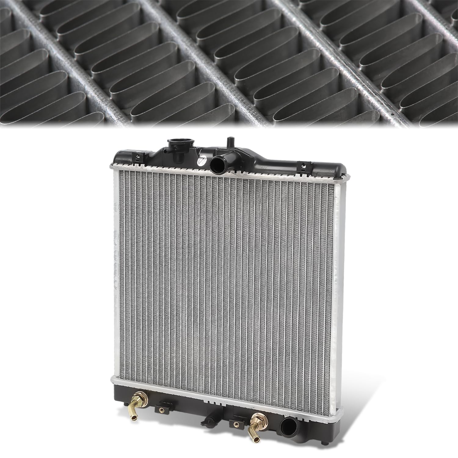 For 1992-2000 Honda Civic Del Sol AT Radiator – Aluminum Core, OE Style, Direct Fit Replacement
