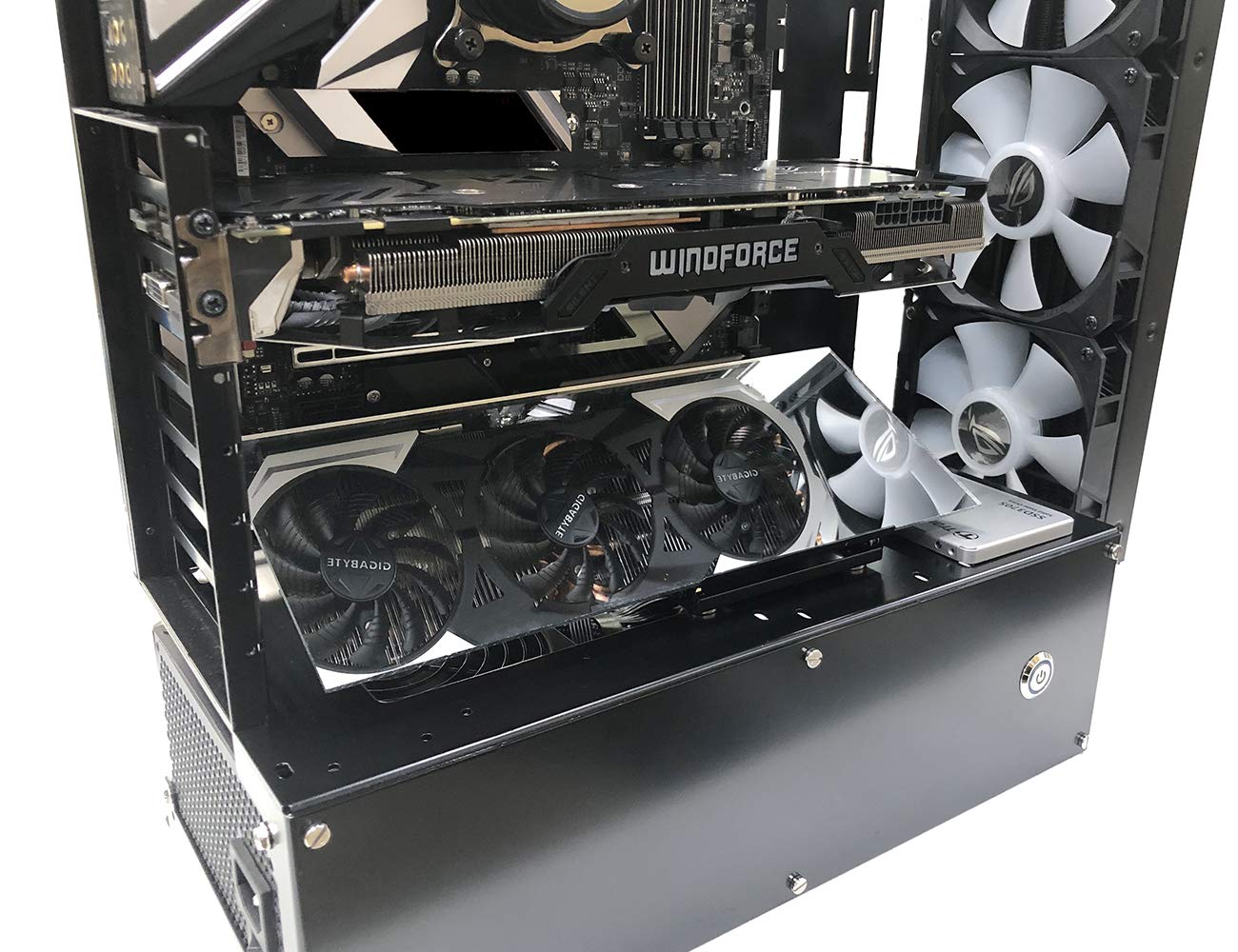 Amazon | 長尾製作所 グラフィックボード ミラーディスプレイ ミラーで