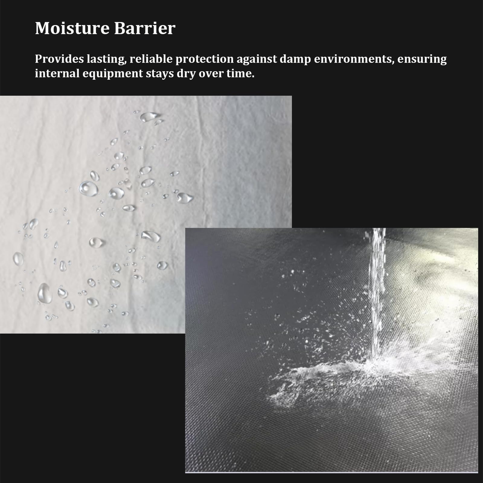 1200F Feuerfeste Isolierdecke, Nano-Aerogel Matte mit Aluminiumfolie, Hohe Temperaturbeständigkeit/Isolierung (50X50cm(19.6x19.6in),Thickness: 3mm)