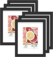 Vista 48 de FrameWorks Marcos de fotos clásicos de madera de 12 x 12 a 8 x 8 pulgadas con vidrio templado, roble natural, paquete de 2