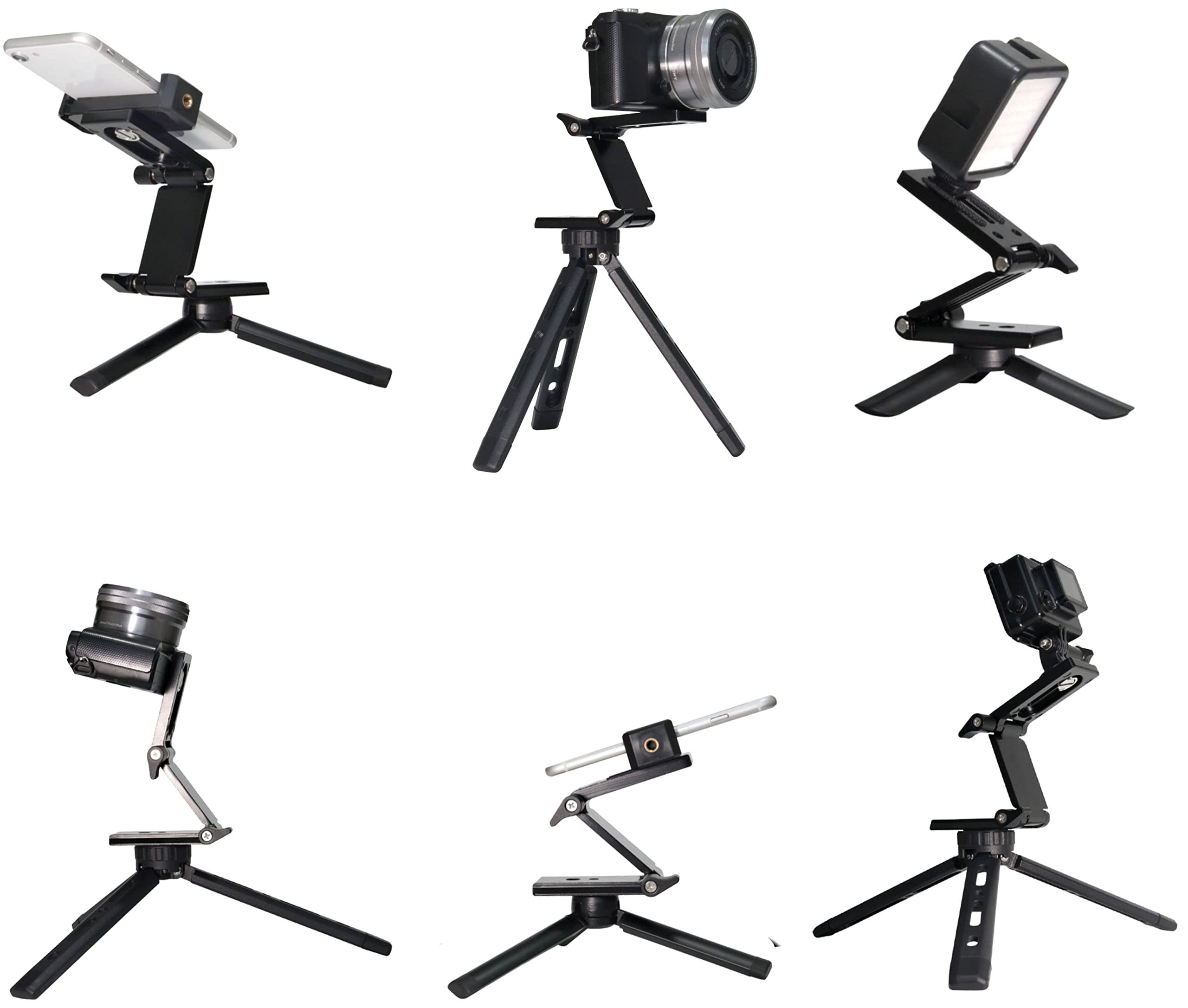 Amazon | 三脚 ヘッド アダプター 撮影補助 1/4インチ ネジ 折り畳み式