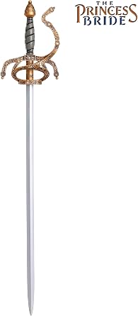 Fun Costumes Princess Bride Inigo Montoya Sword Accessory for Adults - 36 Prop, Faux Gem Pommel - Officially Licensed