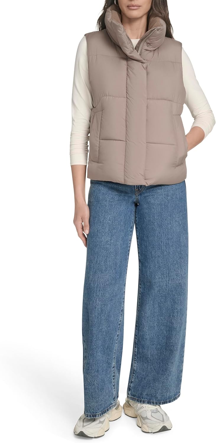 Levi's Women's Cloud Puff Puffer Vest - Image 7