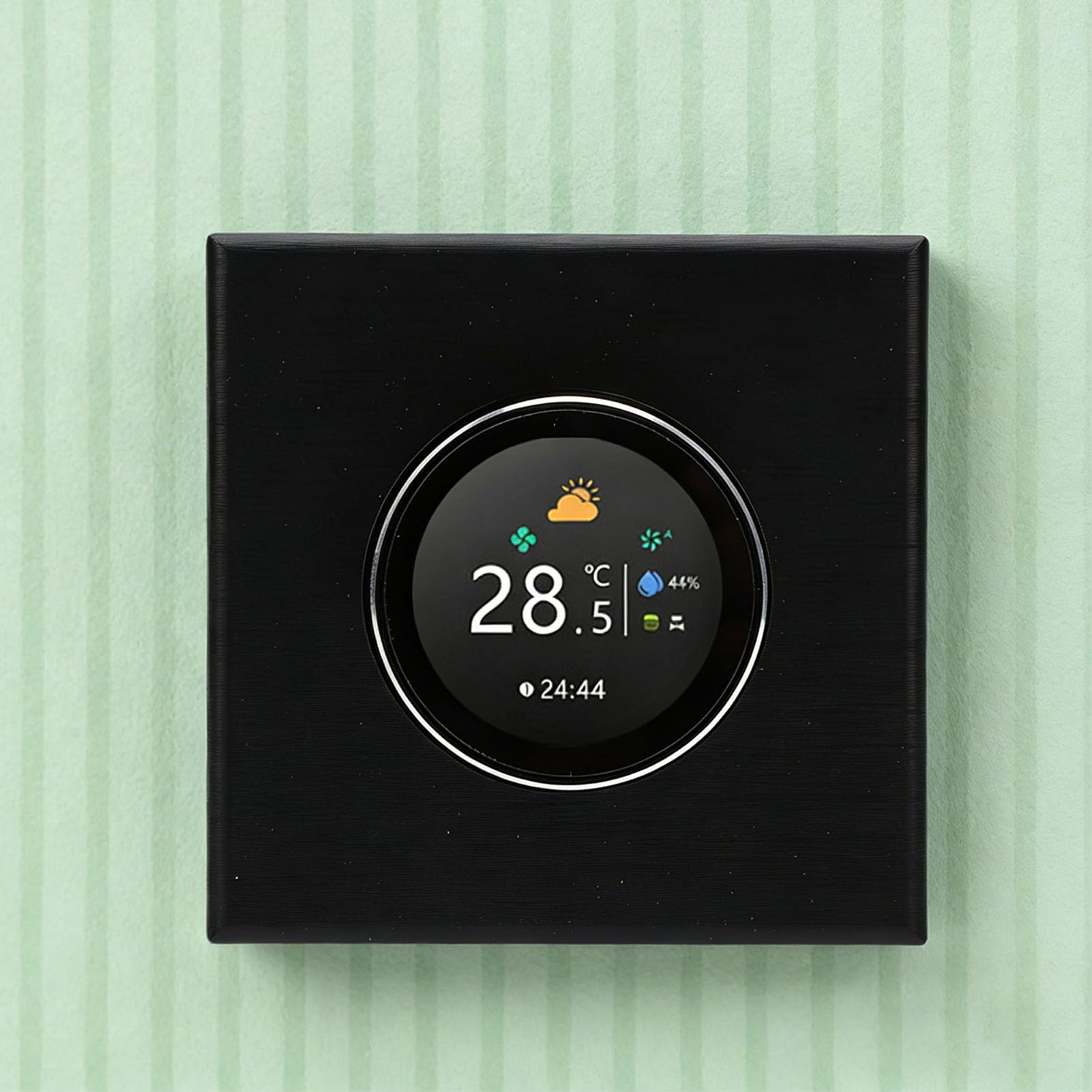 Intelligentes Thermostat mit Farbdisplay, Temperaturregler für Klimaanlagen und Elektrische Fußbodenheizungen