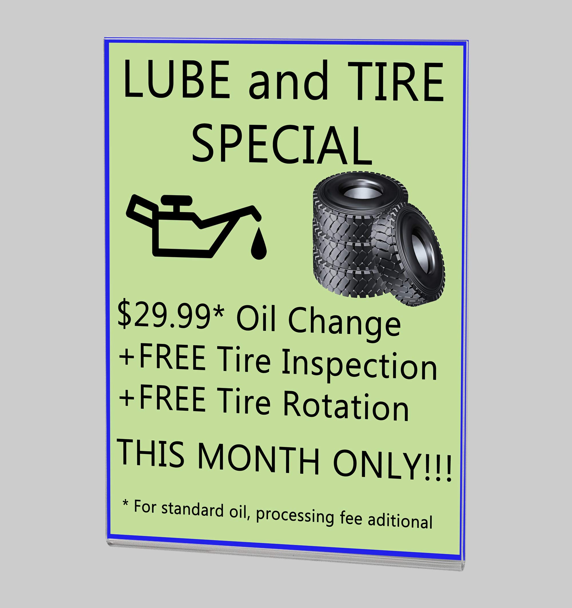 100 Pack Wall Sign Holder for 5