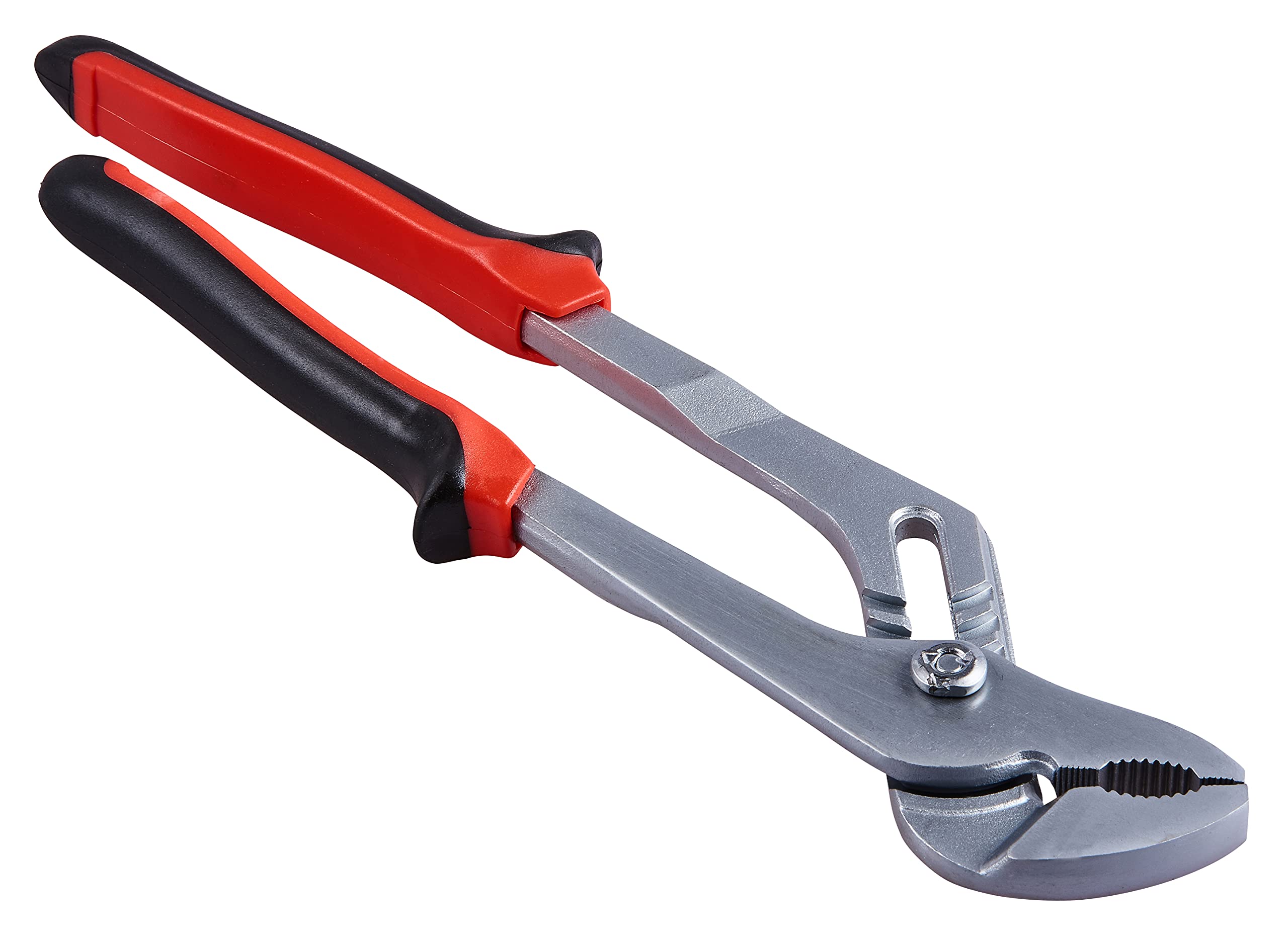 Amtech Water Pump Pliers, Drop Forged Carbon Steel, 60mm Max Opening, Dual Colour Grips (250mm / 12")