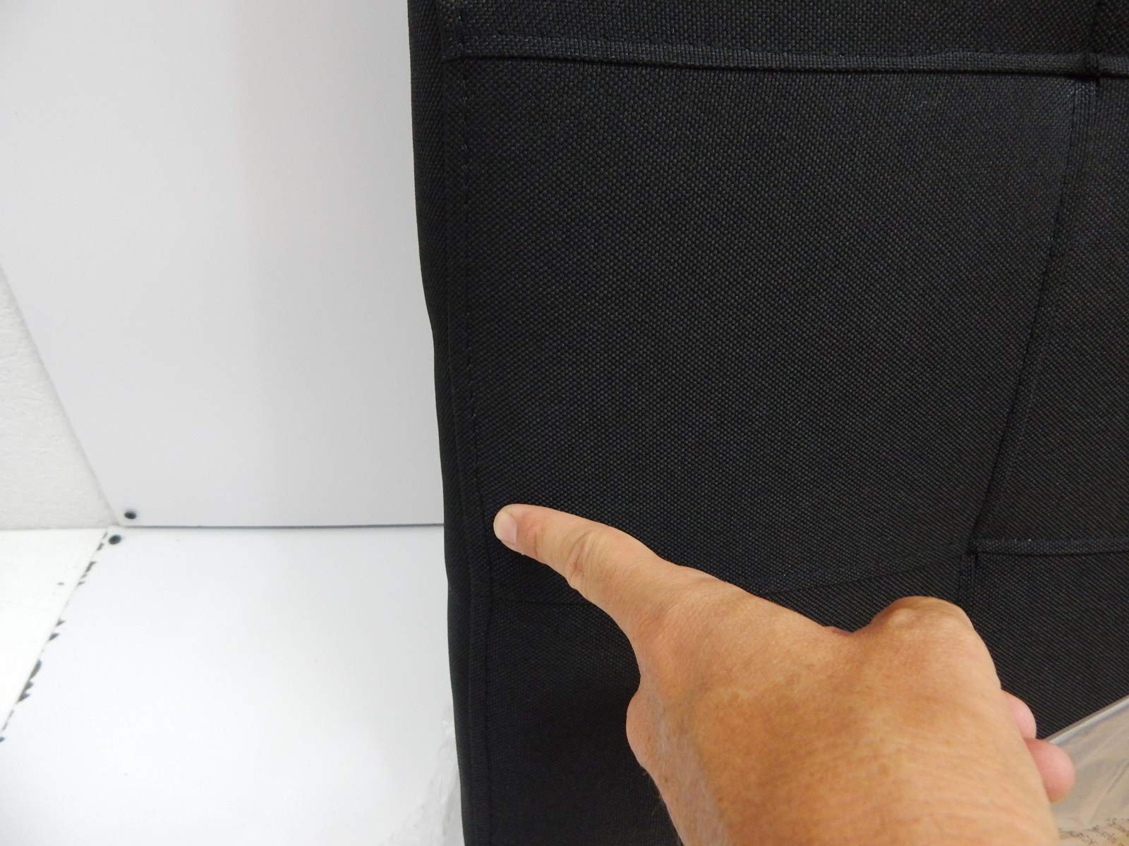 Flash Furniture Upholstered Headboard, Full, Black