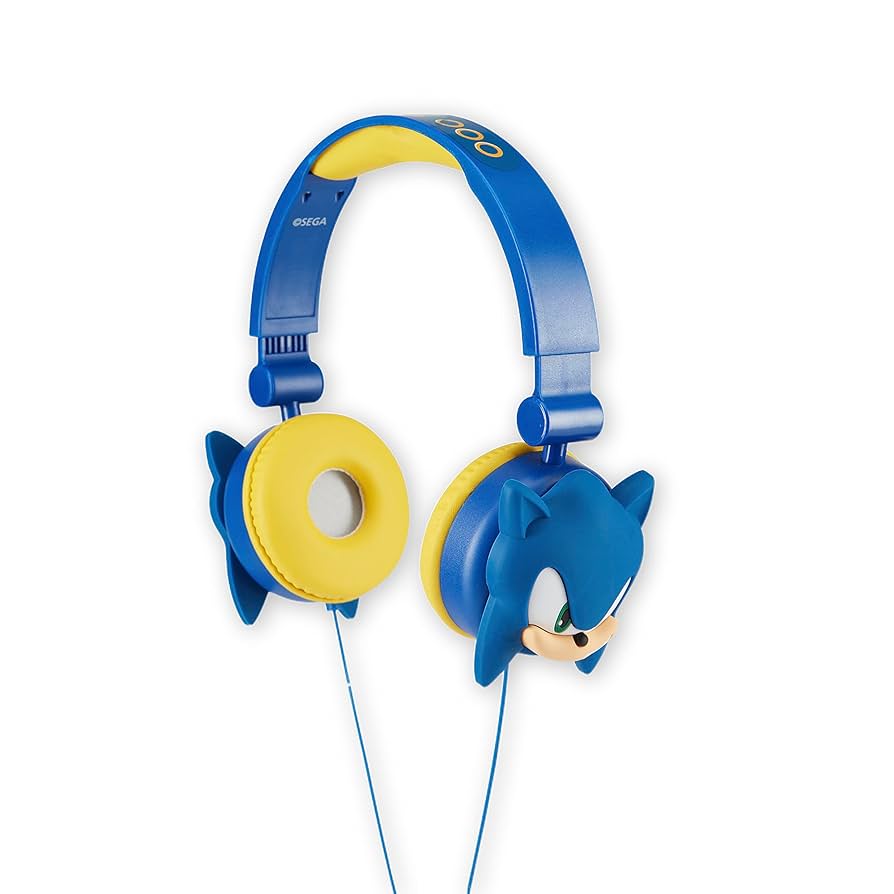 Amazon.com: Sonic The Hedgehog Over-Ear Headphones for Kids