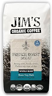 French Roast Decaf, Dark Roast, Whole Bean, 11 ounce