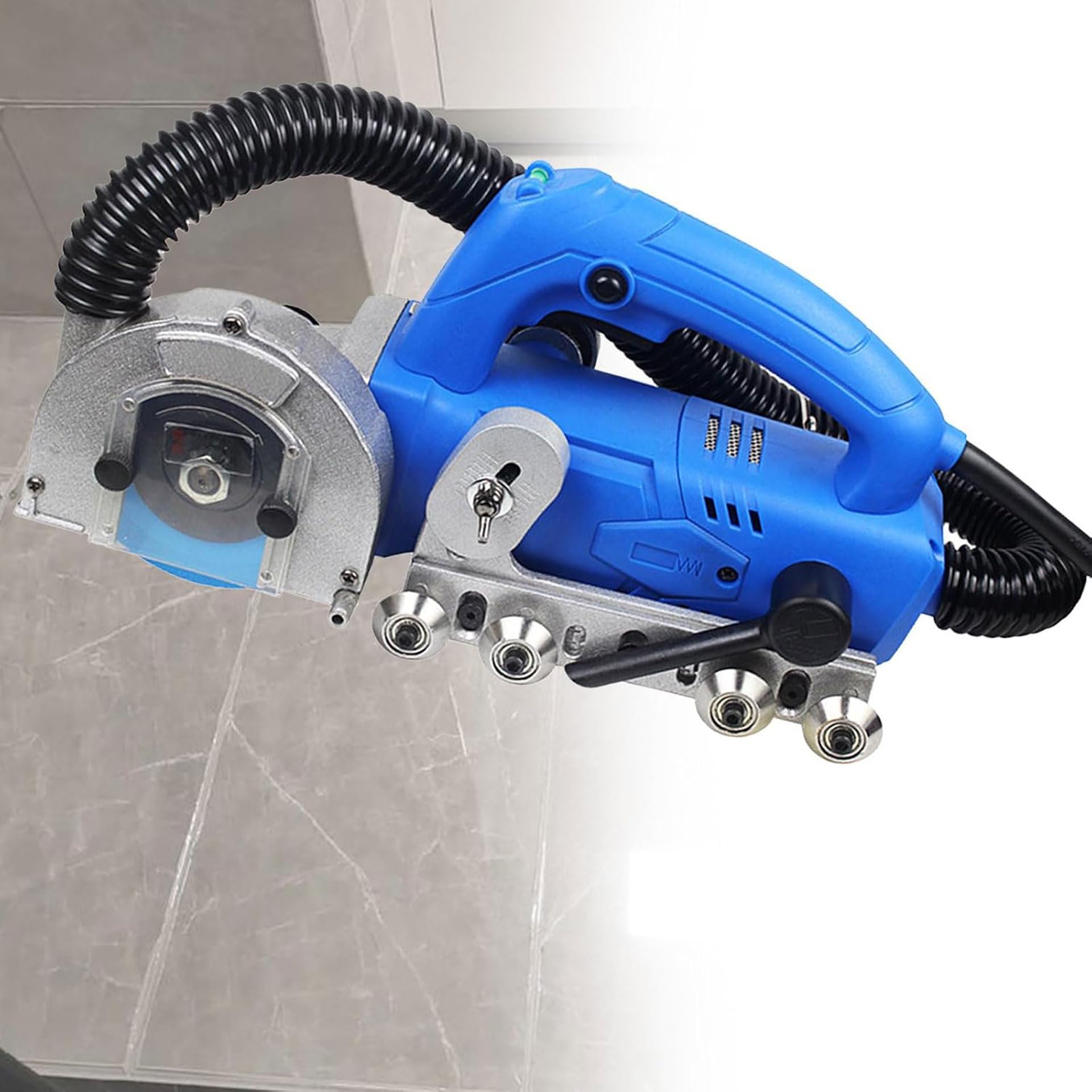 Sghjuy Household Tile Gaps Crevice Machine Slotting Tool Blue,34x13x17cm