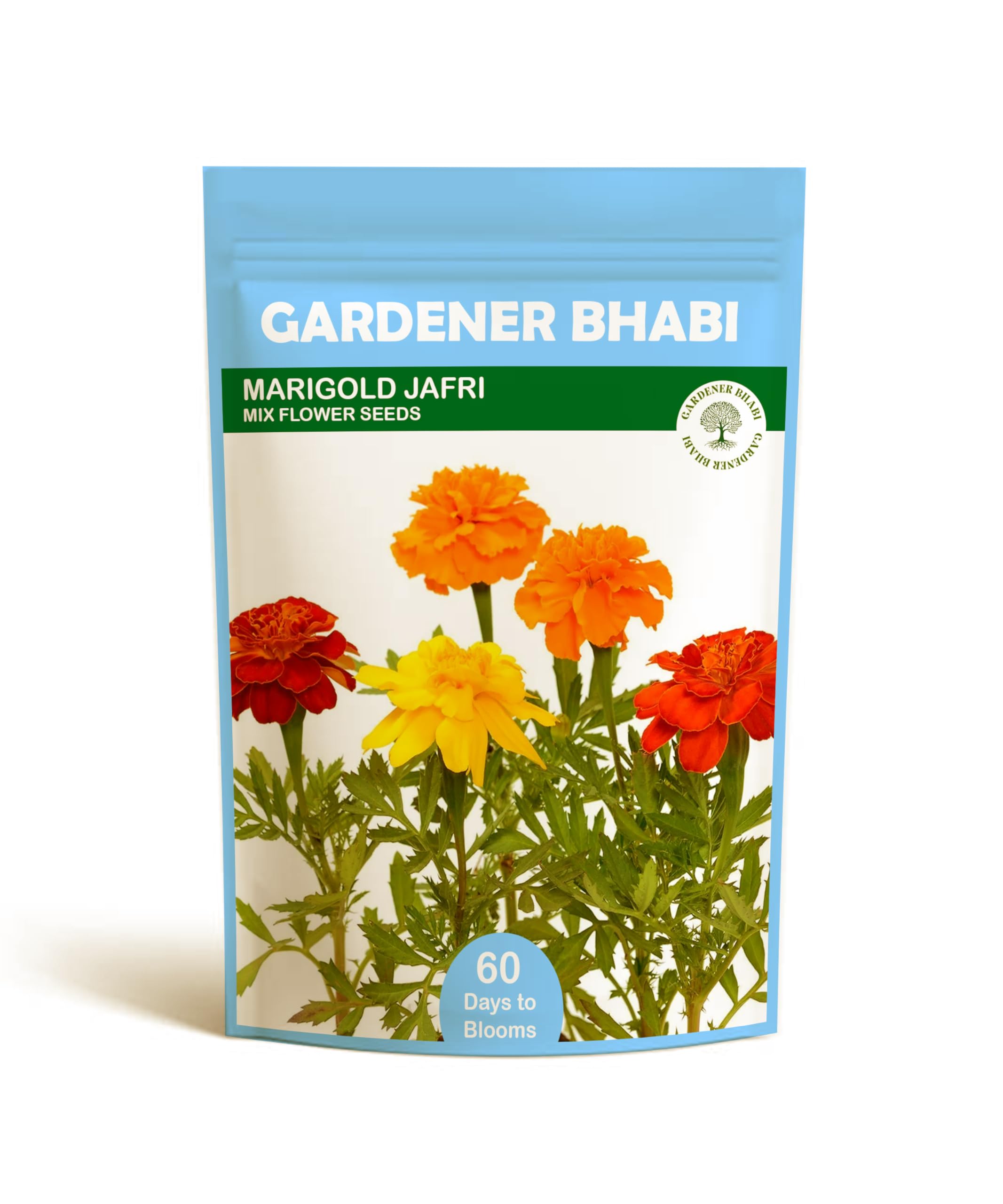 Gardener Bhabi Marigold Jafri Winter Flower Seeds for Home and Garden Pack Of 30-50 (B0CHVM3YYX) Amazon Price History, Amazon Price Tracker