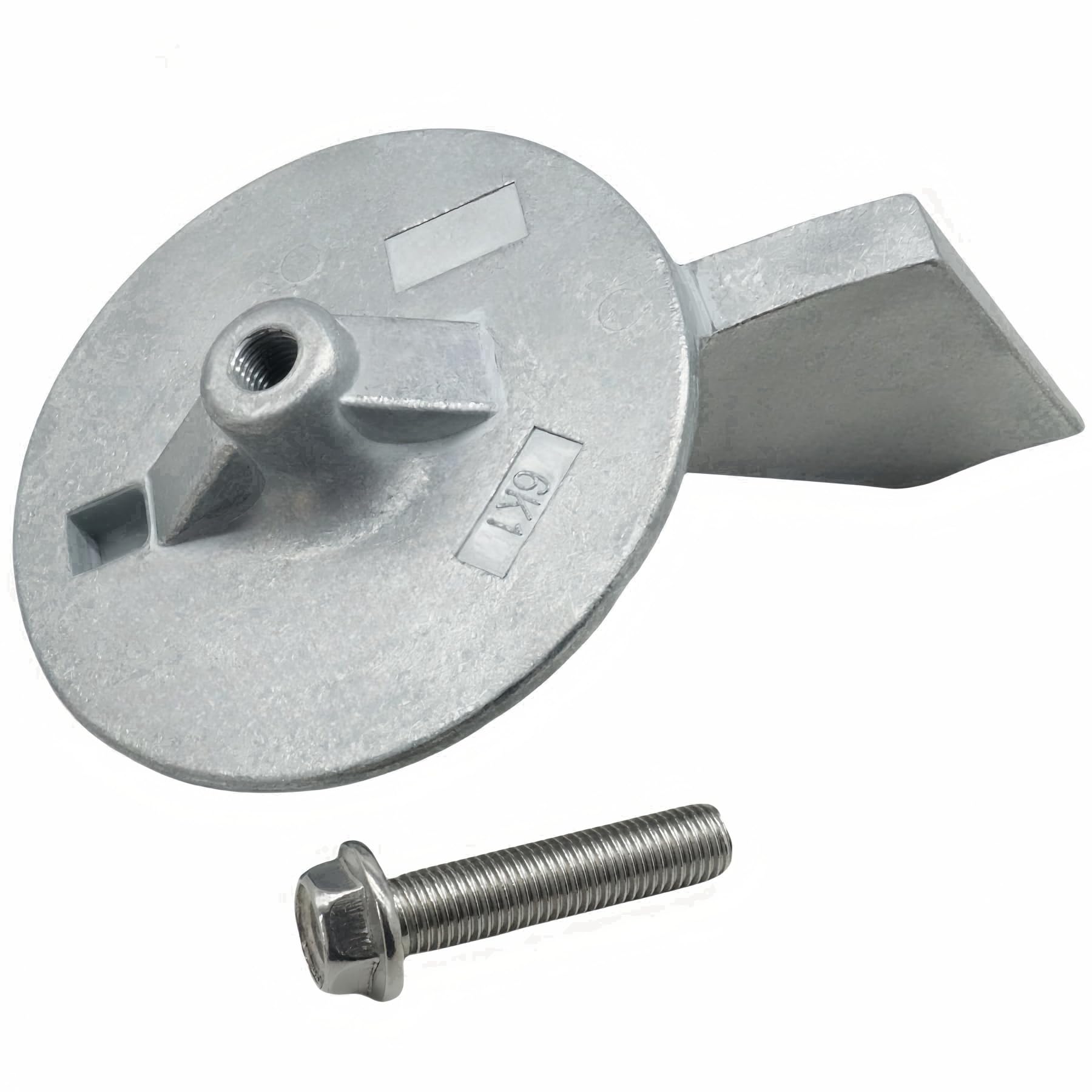 6K14537102 - Anodo per motori fuoribordo Yamaha 150-200 HP 6K1-45371-01 6K1-45371-02 Sierra 18-6121