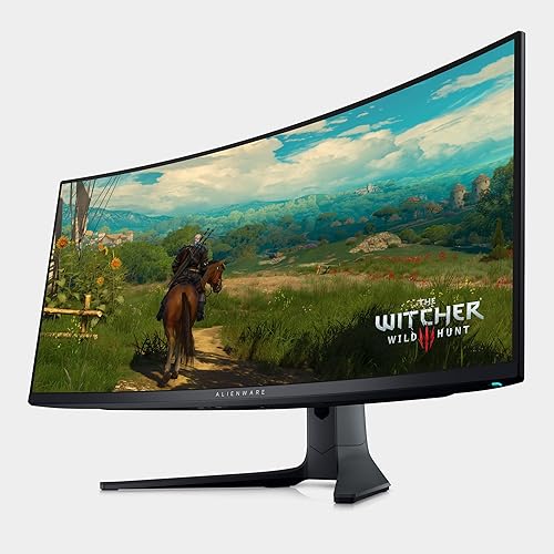 Miniatura 14 de Alienware AW3423DWF - Monitor curvo QD-OLED para juegos, 34 pulgadas, Quantum Dot OLED 0.1Ms 165Hz 219, pantalla curvada, 99.3% DCI-P3, VESA
