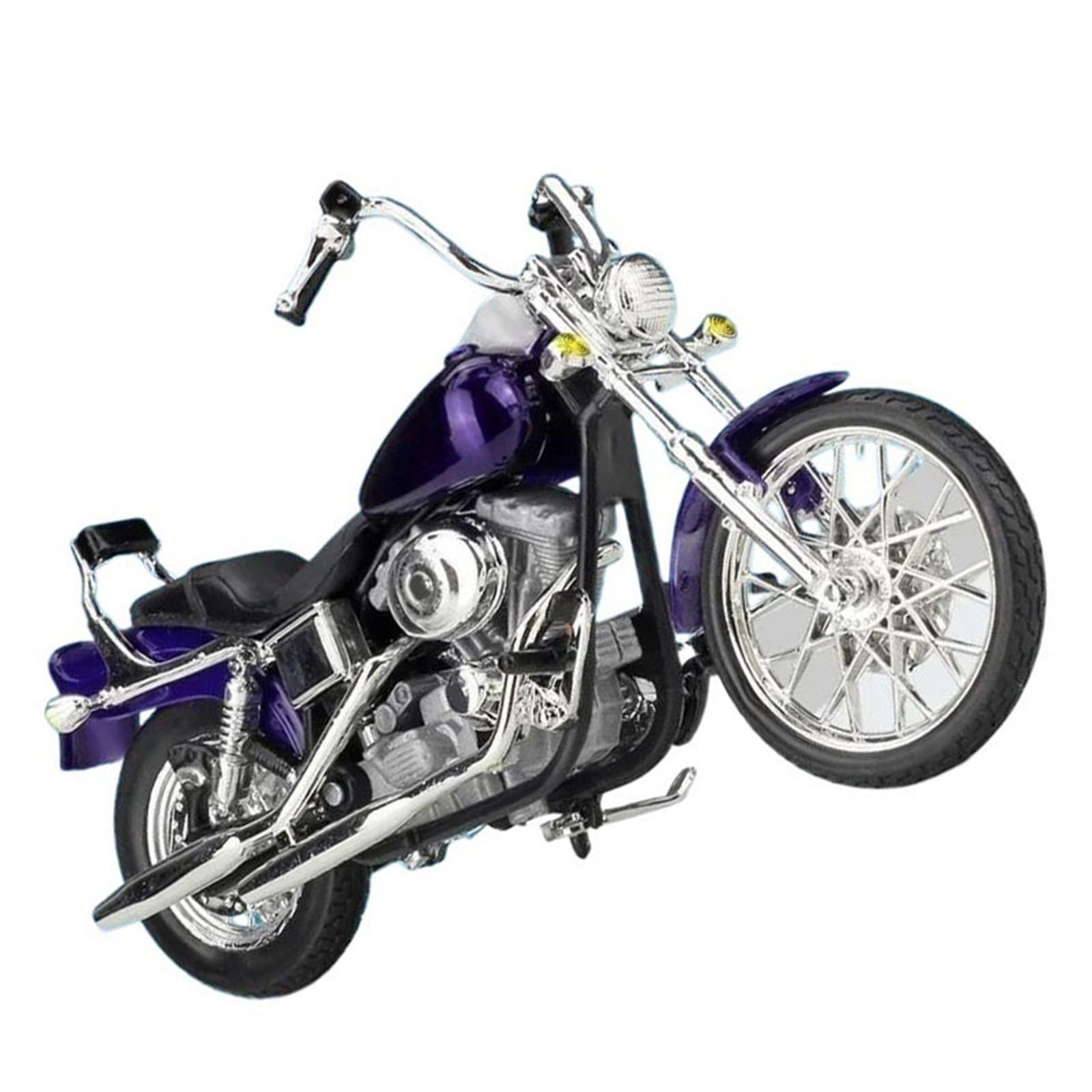 SEYXF Motorbike Toy for Harley FXDWG for Dyna Wide Glide 2001 1/18 Motorcycle Model Simulation Alloy Toy Gift