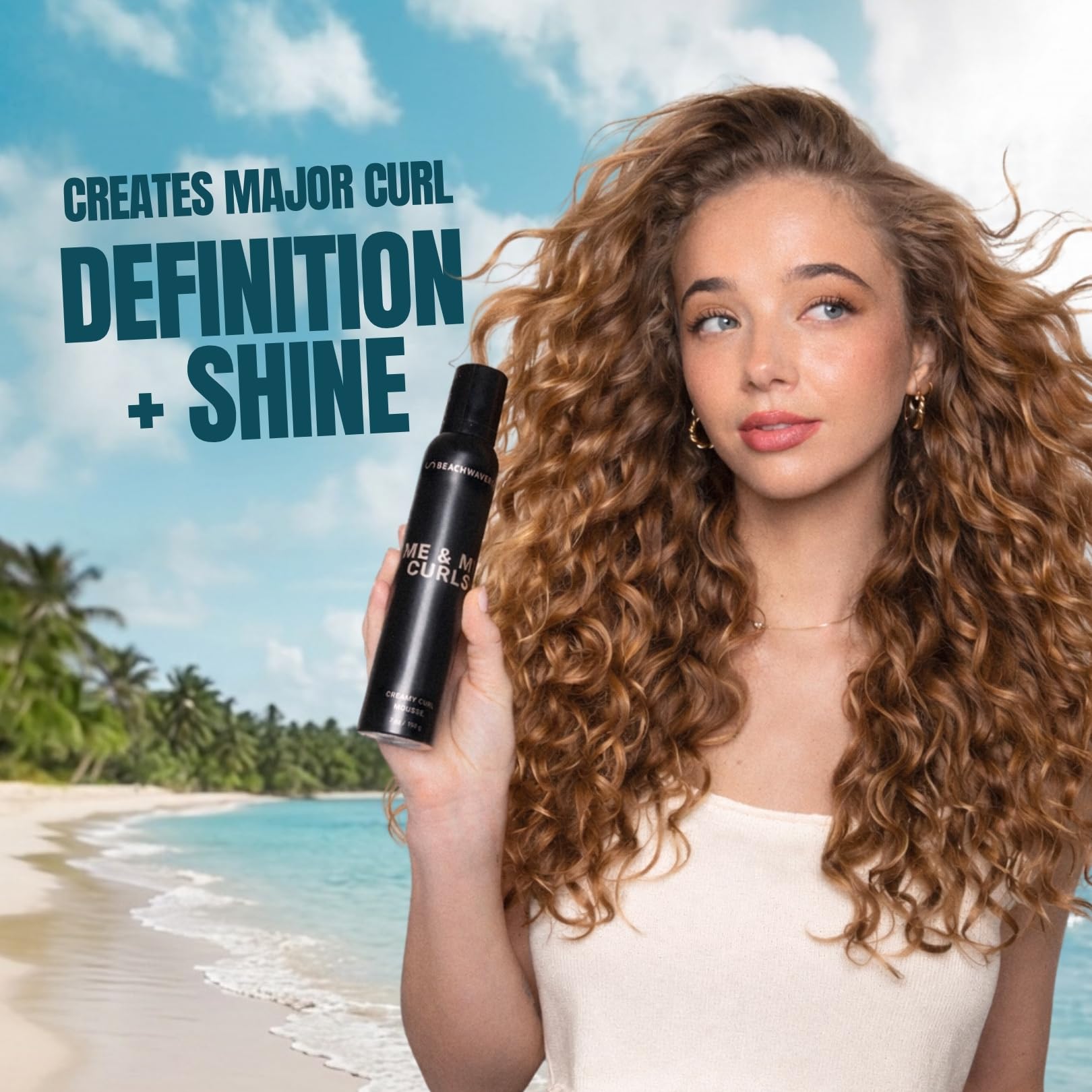 Beachwaver The Co. Me & My Curls Creamy Curl Mousse - Bondi Beach Day
