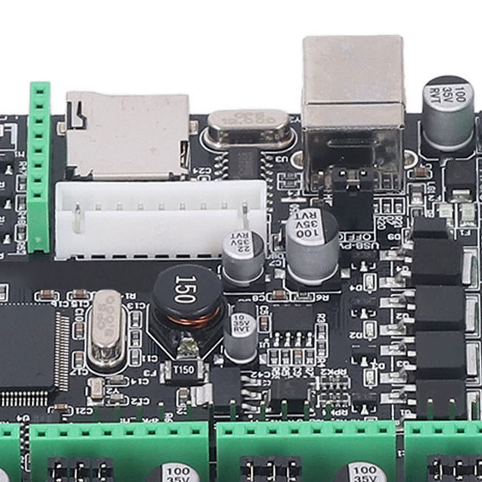 Fafeicy Scheda Madre Stampante 3D con TFT35 Touch Screen, Kit PCB per