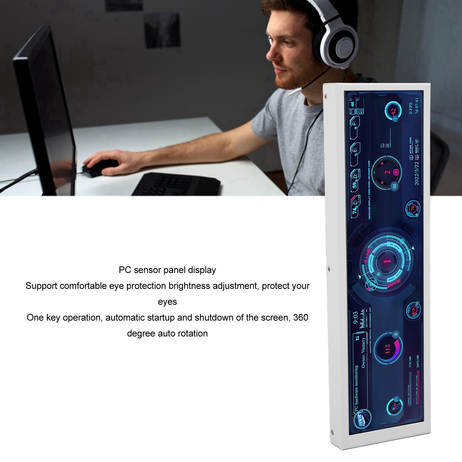 折りたたみ式PCモニター本体 JAPANNEXT 28インチ IPSパネル搭載 4K(3840x1260)解像度 液晶