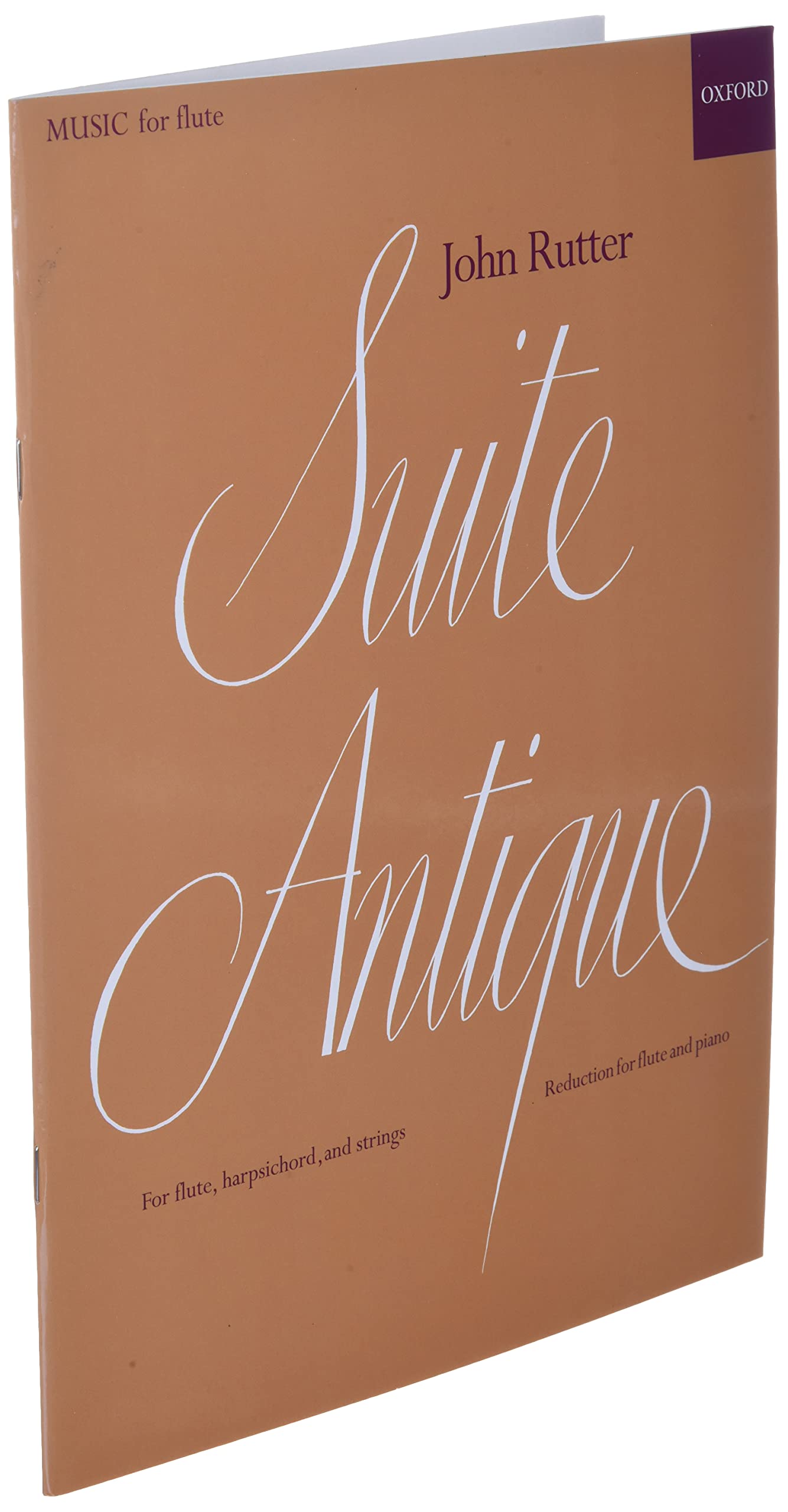 Suite Antique: Reduction for flute and piano